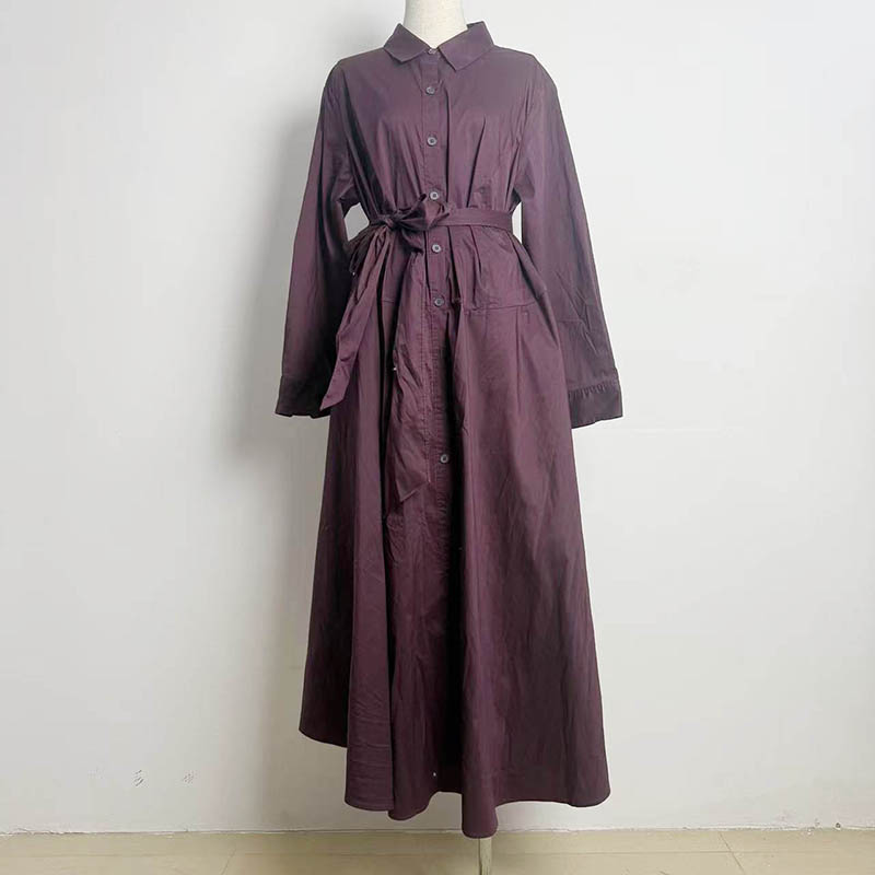 plus size women's shirt dress