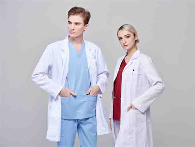 Doctor's overalls customized by manufacturers