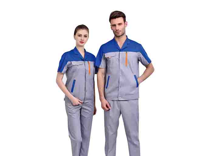 Short-sleeved factory clothing customization in summer